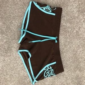 Roxy junior’s size 7 brown board shorts